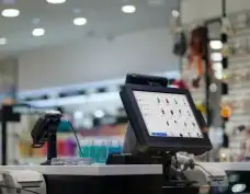 جهاز كاشير أسواق كاشير تموينات سوبر ماركت حلاق مطعم مشاغل 0