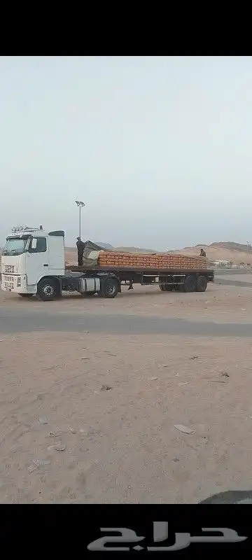 رأس تريله فولفو للمشوير لسحب تيدر شعير اسمنت اعلاف 0