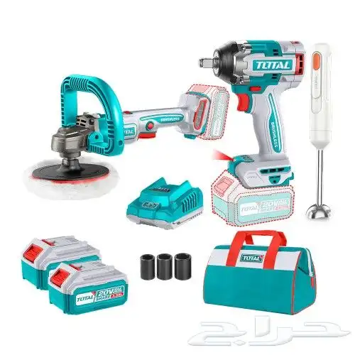 طقم عروض درل كفرات  صاروخ تلميع توتال 0