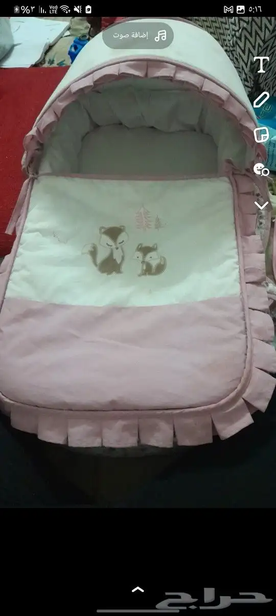 سرير اطفال نظيف 0