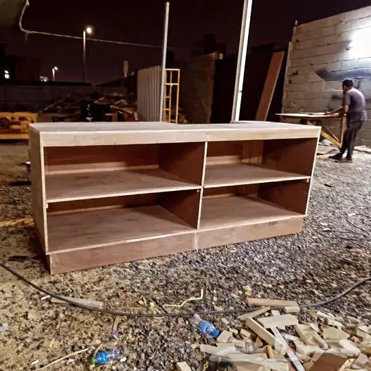 تفصيل كوانتر كلاسيكية من خشب سوادي شريح دزين 12