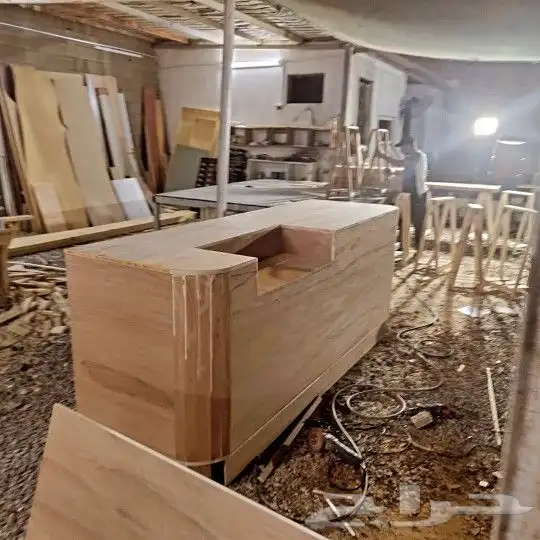 تفصيل كوانتر كلاسيكية من خشب سوادي شريح دزين 4