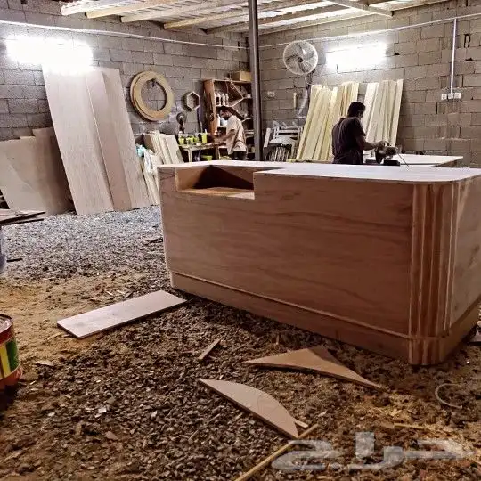 تفصيل كوانتر كلاسيكية من خشب سوادي شريح دزين 9