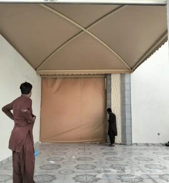 خيام سوبر ملكية مجلس قزاز مظلات مواقف السيارات 10