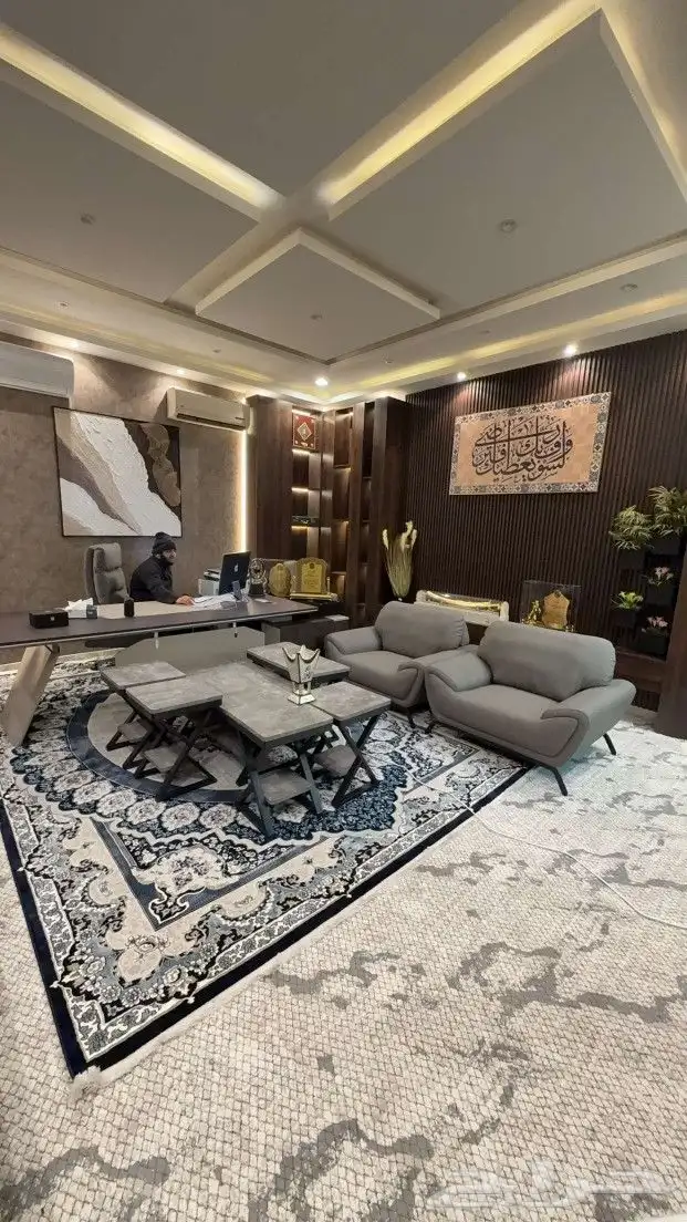 ديكور مكاتب و صالات و مجالس 2