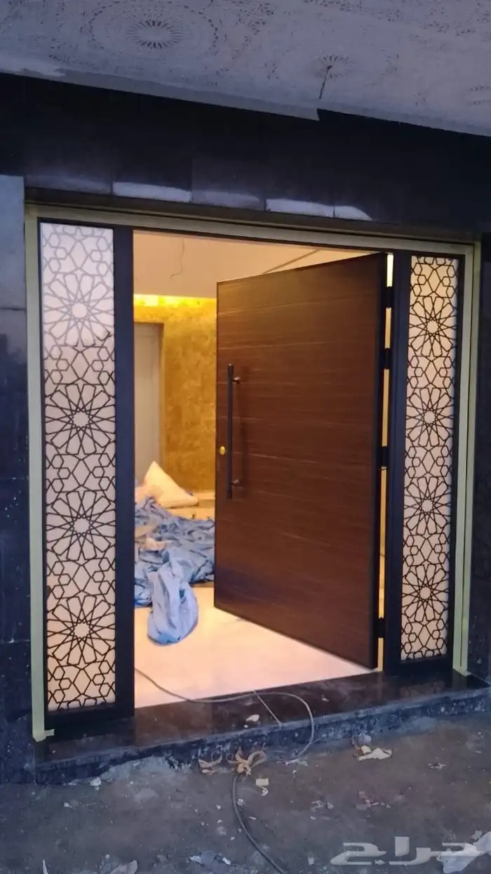ابواب كلادينج حداده درابزين المنيوم جدة ومكه 70