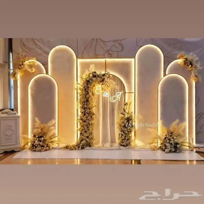 كوشات استقبال حفلات مواليد ديكورات منازل 1