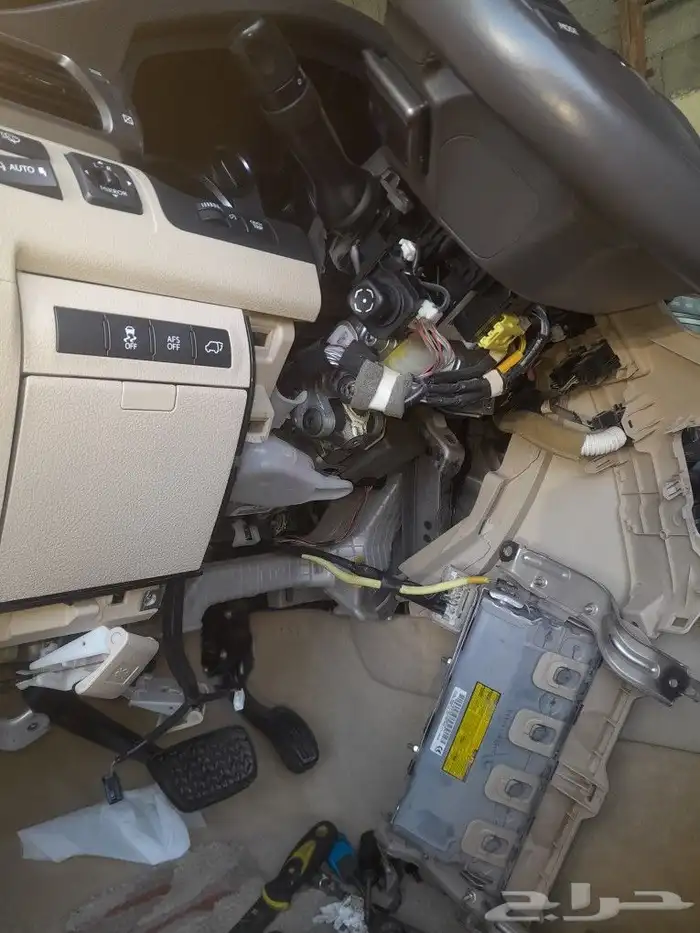 اصلاح اتحكم الكهربي طارة دركسون جيب الكزاز جي اكسر تويوتا 0