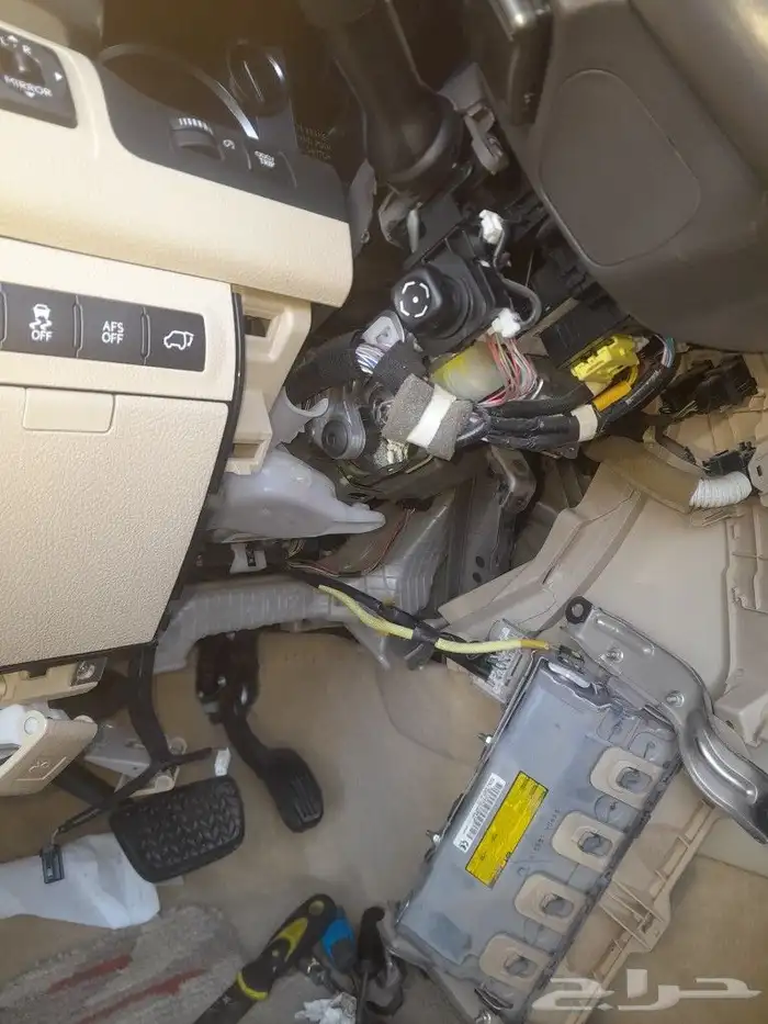 اصلاح اتحكم الكهربي طارة دركسون جيب الكزاز جي اكسر تويوتا 3