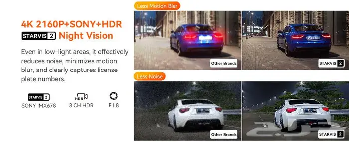 داش كام فانترو تصوير ثلاثي Vantrue N4 Pro 3-Ch 10