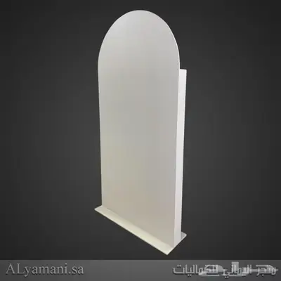 طقم استقبال كامل طاولات مع ستاندات مع خلفية 6