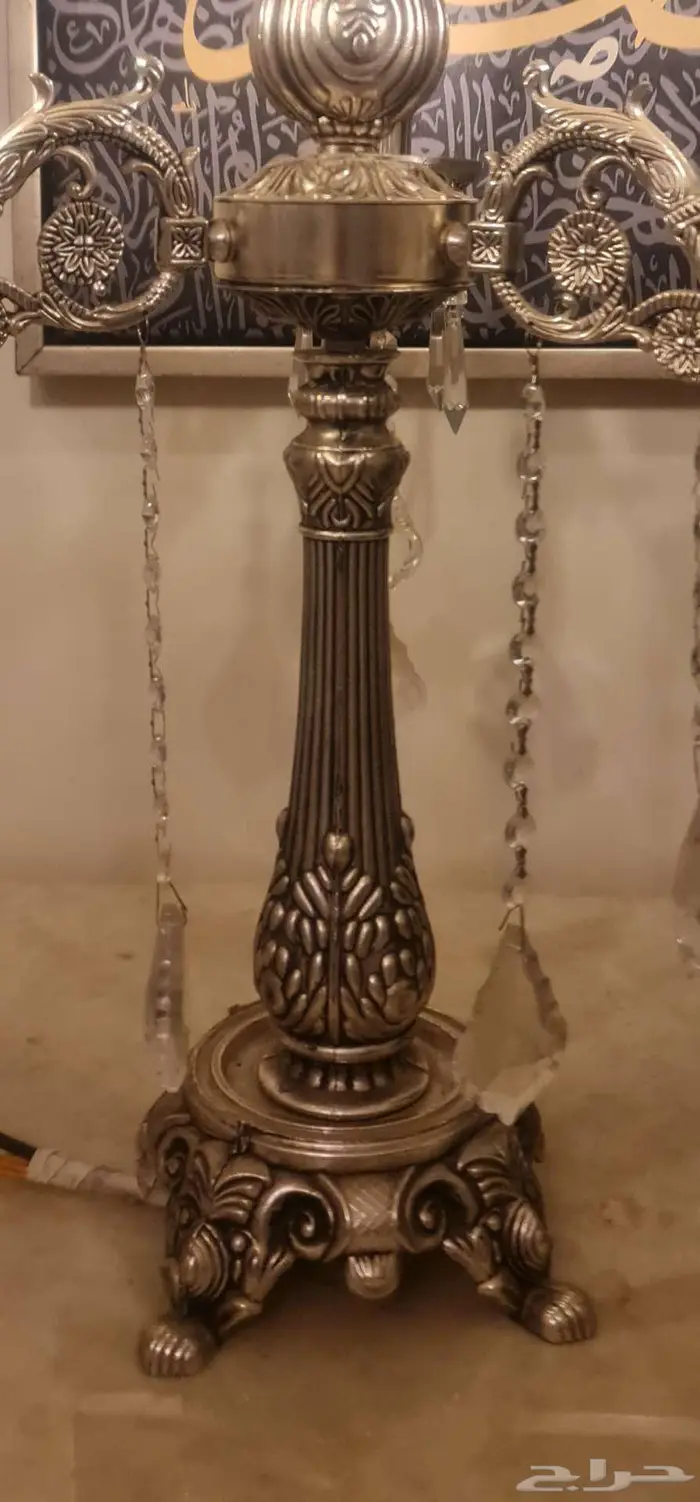 شمعدان فضي فخم 1