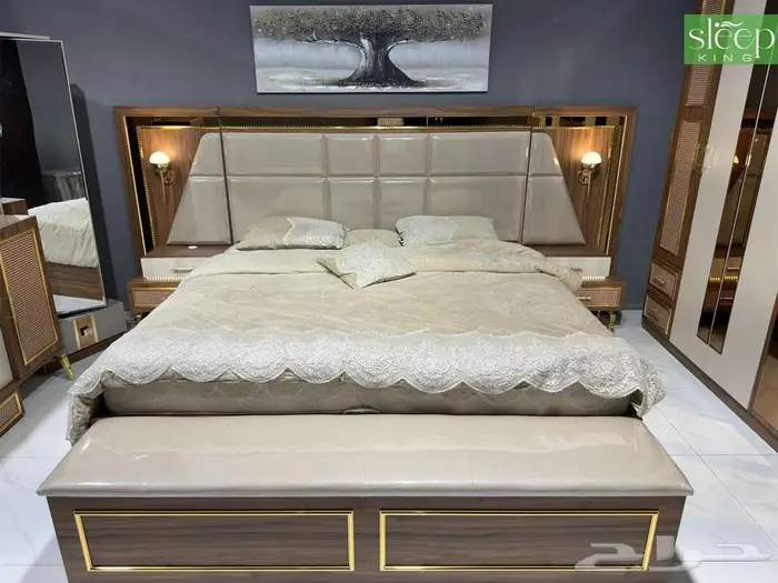 طقم غرف نوم عرائيسي فاخرة 10قطع 4