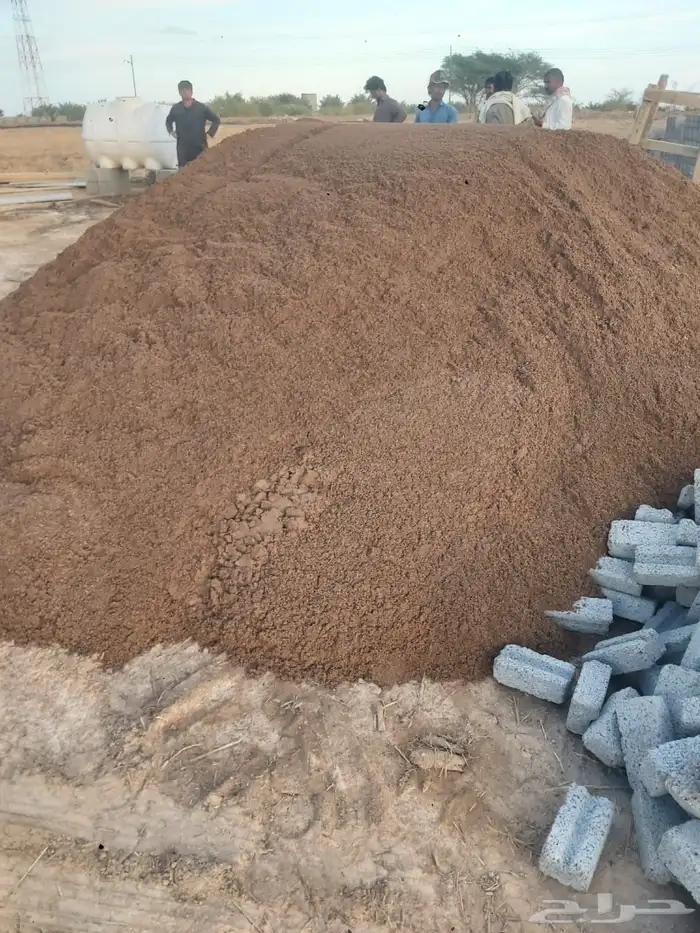 توريد -رمل - بحص-خرسان رمل حراري 8