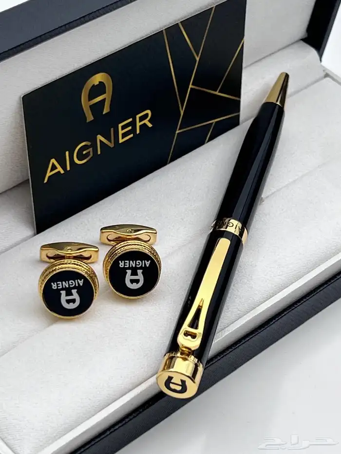 طقم قلم كبك درجه اولئ من ماركه اقنر مع الملحقات 9