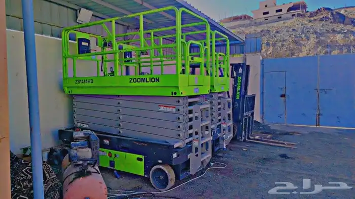 سيزر لفت في جده للايجار كهرباء جميع المقاسات 1