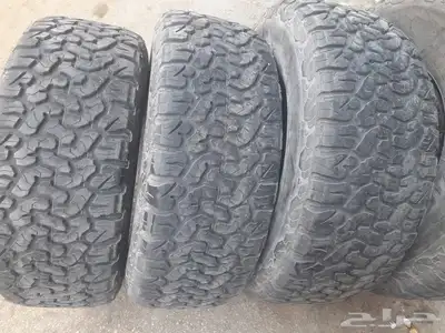 كفرات ود واي مقاس 17 خوات الجديد تاريخ 21 شبه جديد 0