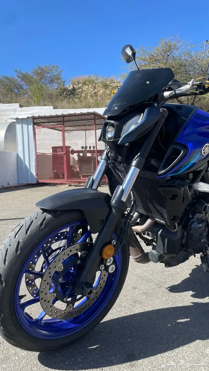 دباب ستريت فايتر MT07 ماشي 5 الاف فقط تم البيع 7