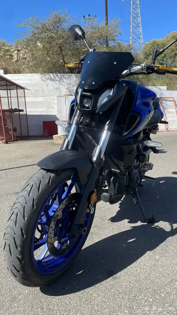 دباب ستريت فايتر MT07 ماشي 5 الاف فقط تم البيع 16