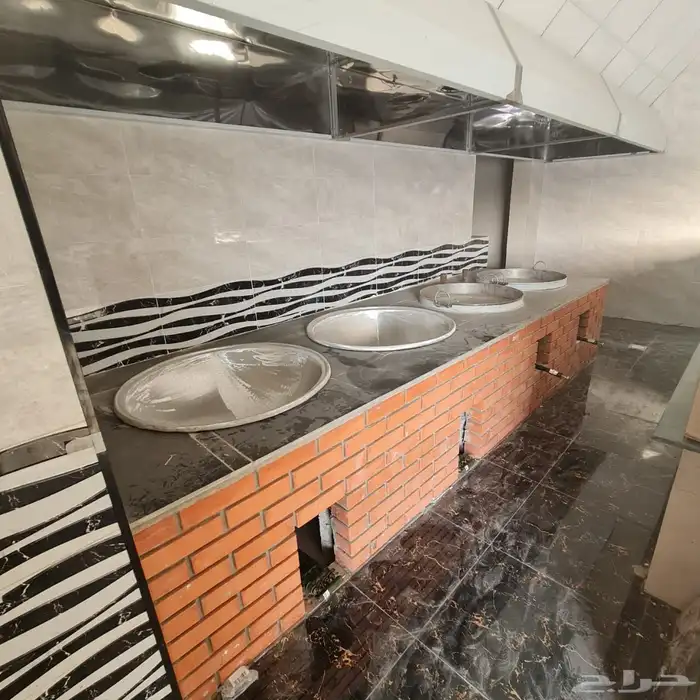 مداخن طاولات مغاسل تجهيز مطاعم ومطابخ وفنادق وكوفيه استانلس 75