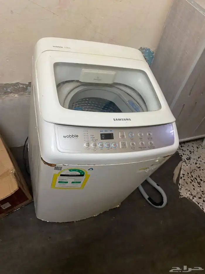 غساله اتوماتيك كويسه بس سليكون من تحت خرب 2