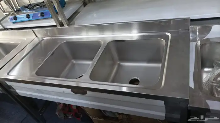 مداخن طاولات مغاسل تجهيز مطاعم ومطابخ وفنادق وكوفيه استانلس 3
