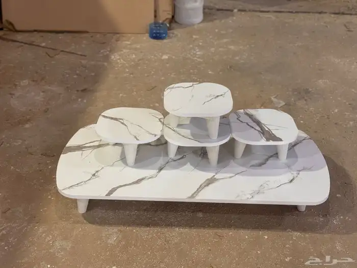 طاولات ارضيه خشب شكل شجر 199 ريال 8