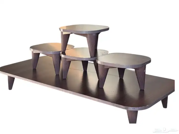 طاولات ارضيه خشب شكل شجر 199 ريال 16