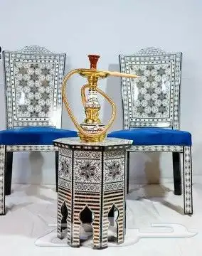 يوجد جميع الاشكال المطلوبه اصل الصدف والاربيسك شغل يدوي 9