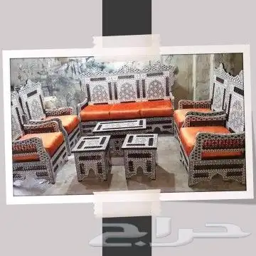 يوجد جميع الاشكال المطلوبه اصل الصدف والاربيسك شغل يدوي 8