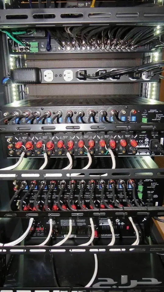 اعمال الشبكة وكاميرات المراقبة وربط الافرع 3