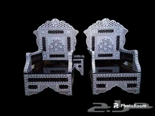 يوجد جميع الاشكال المطلوبه اصل الصدف والاربيسك شغل يدوي 7