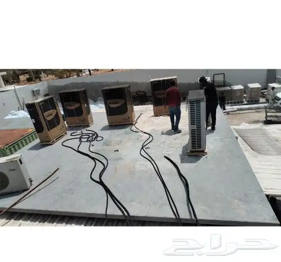 فني تكيف مركزي واعمال دكت سبليت 8