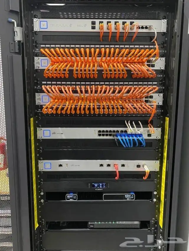 اعمال الشبكة وكاميرات المراقبة وربط الافرع 15