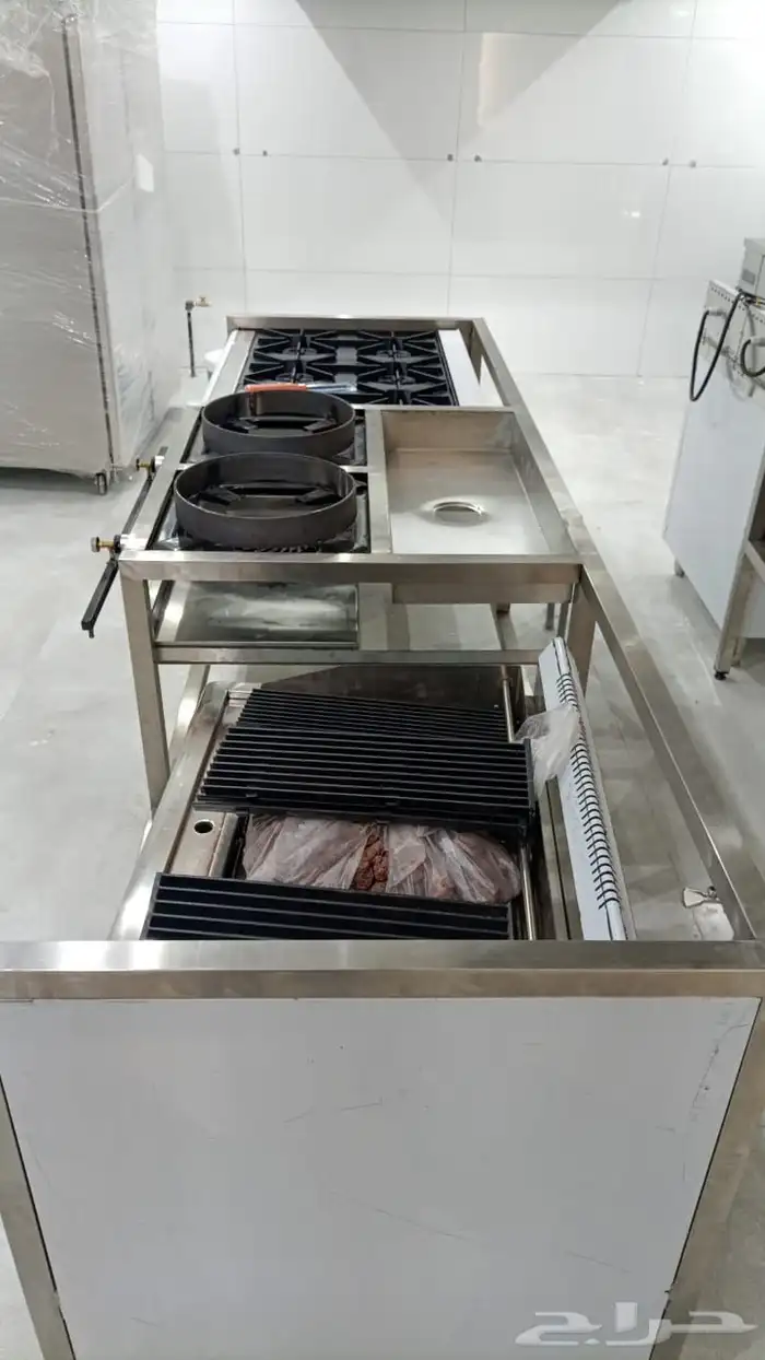 مداخن طاولات مغاسل تجهيز مطاعم ومطابخ وفنادق وكوفيه استانلس 35