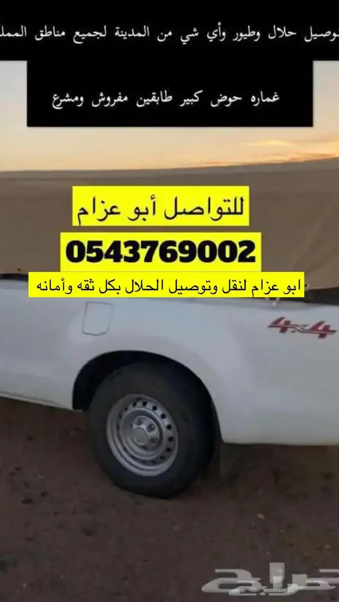 توصيل حلال وطيور 0