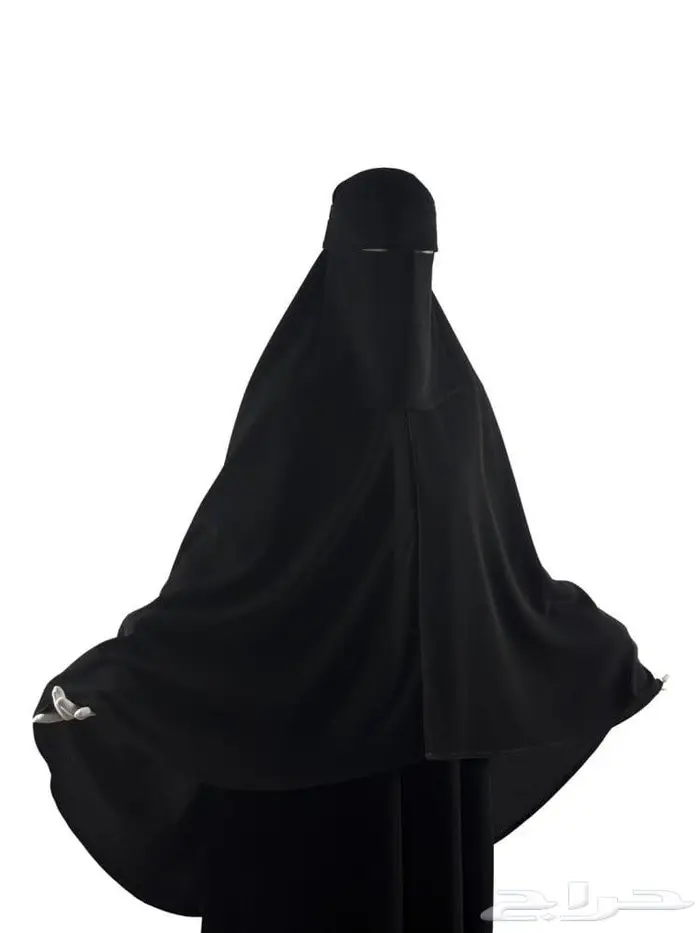 عبايه كتف وخمار ونقاب 0