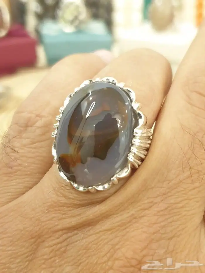 خاتم يماني مصور طبيعي مشروط 16