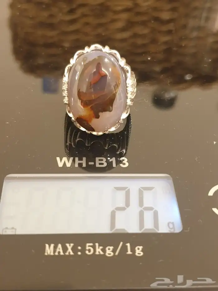 خاتم يماني مصور طبيعي مشروط 17