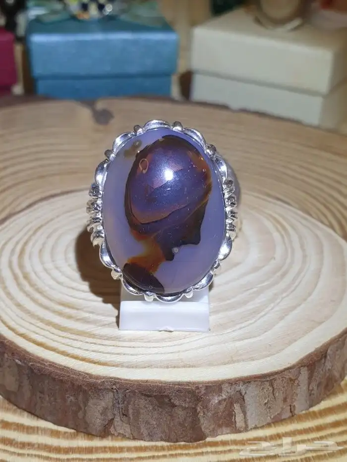 خاتم يماني مصور طبيعي مشروط 7