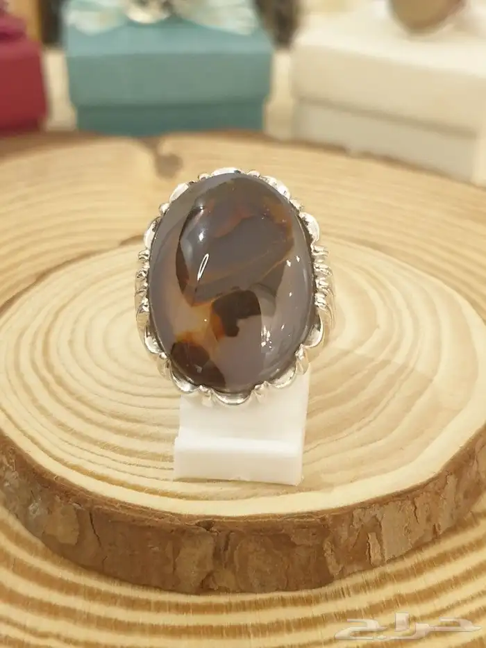 خاتم يماني مصور طبيعي مشروط 13