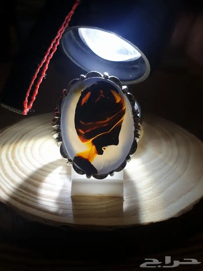 خاتم يماني مصور طبيعي مشروط 8