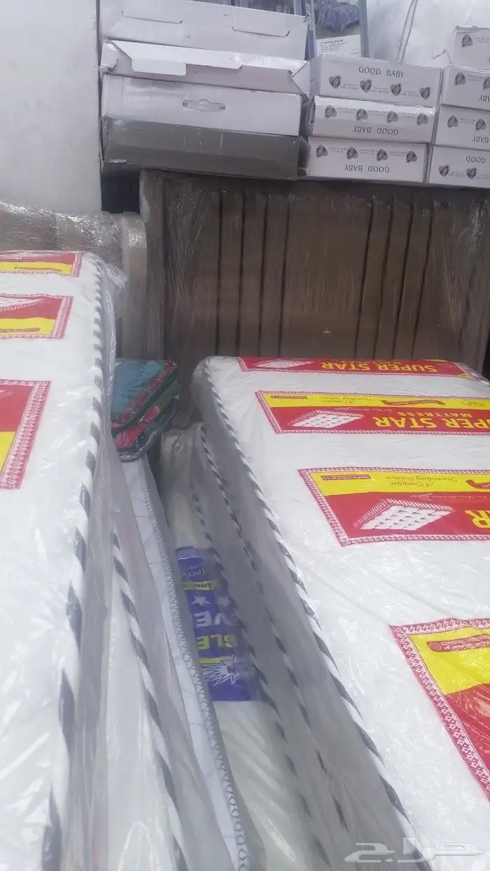 مراتب طبيه ومراتب سست وسراير خشب وحديد وبطانيات ولحافات 2