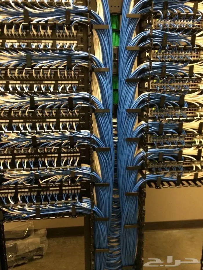 اعمال الشبكة وكاميرات المراقبة وربط الافرع 41