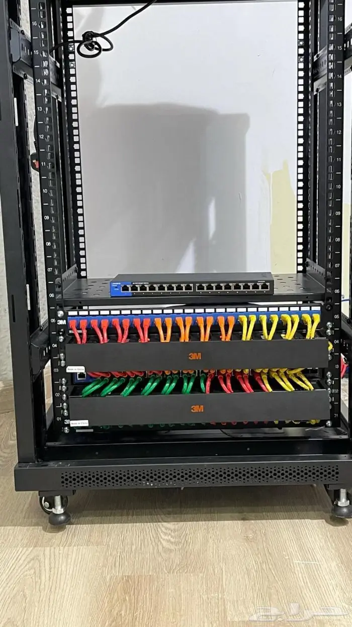 اعمال الشبكة وكاميرات المراقبة وربط الافرع 43