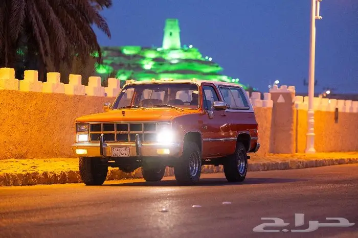 الزين و النادر جمس جيمي بليزر ربع K5 موديل 1981 18