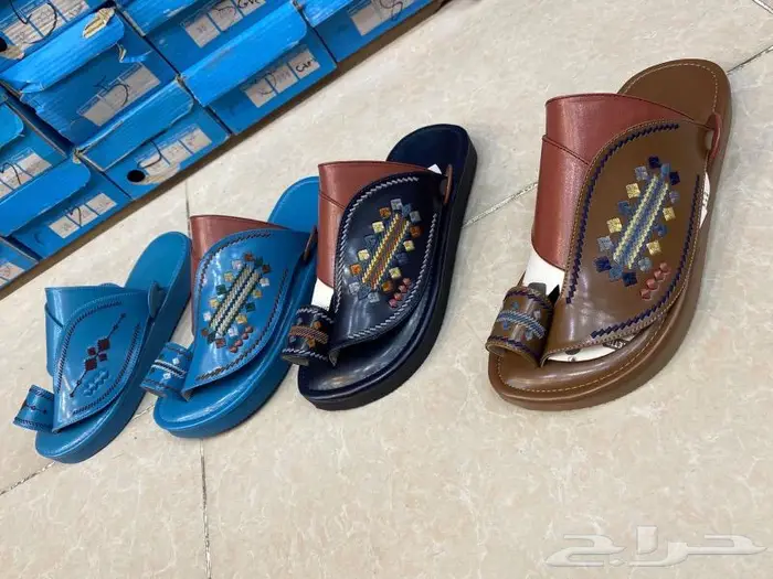 شرقي او صندل او ونعل مطرز 2