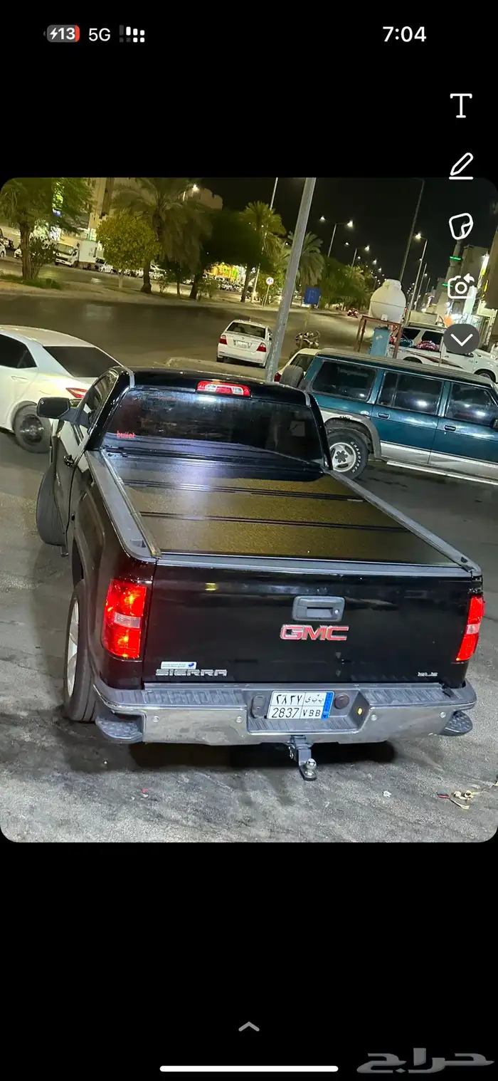 غطاء طبق صندوق هايلوكس ايسوزو ام جي 5