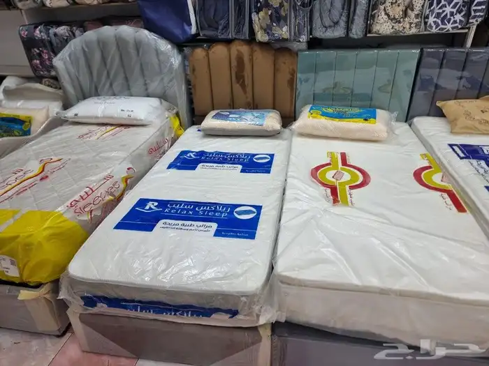 سرير مراتب مخده شراشف لحاف غرفه نوم تفصيل حسب الطلب 8