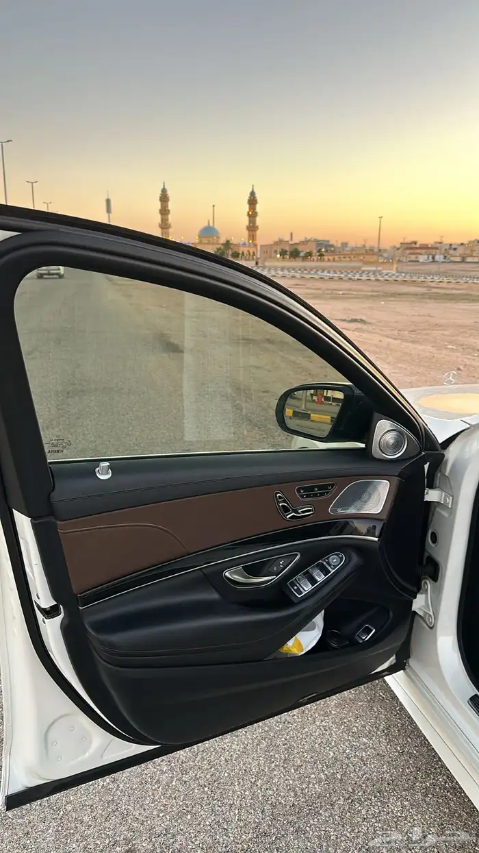 مرسيدس يخت s500 - 2014 ابيض بدي وكاله 33